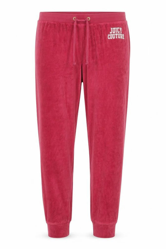 Womens UK Size M Juicy Couture Regular Fit Jogger Pink Trousers