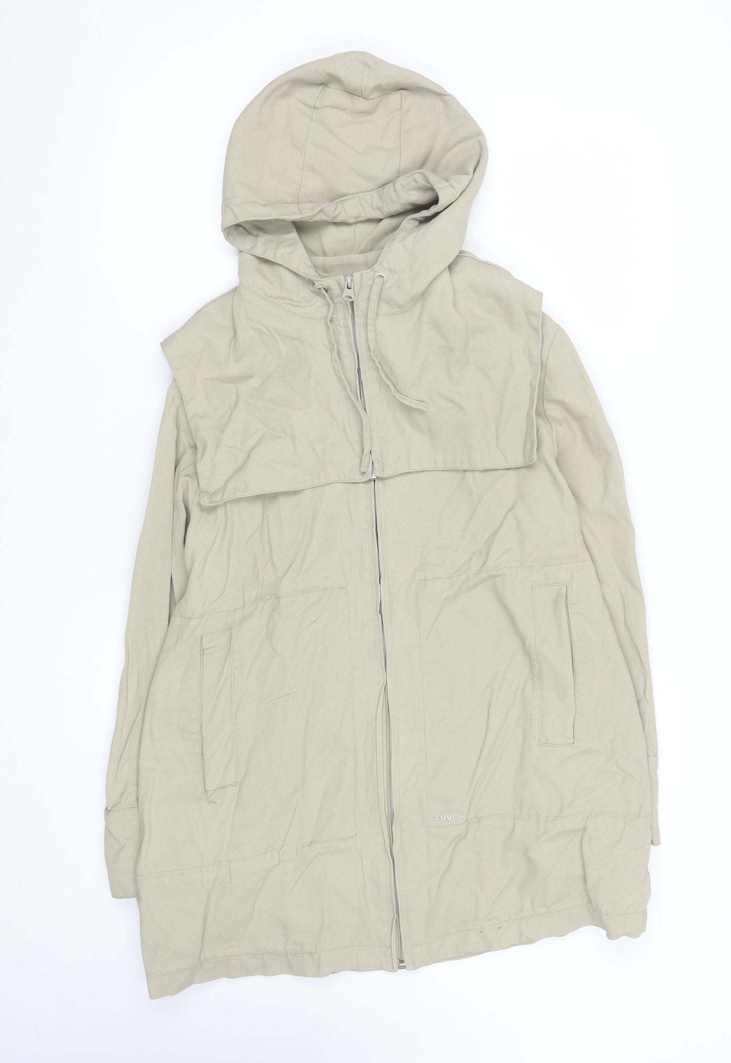 Teens UK Size M Levi's Beige Parka Coat