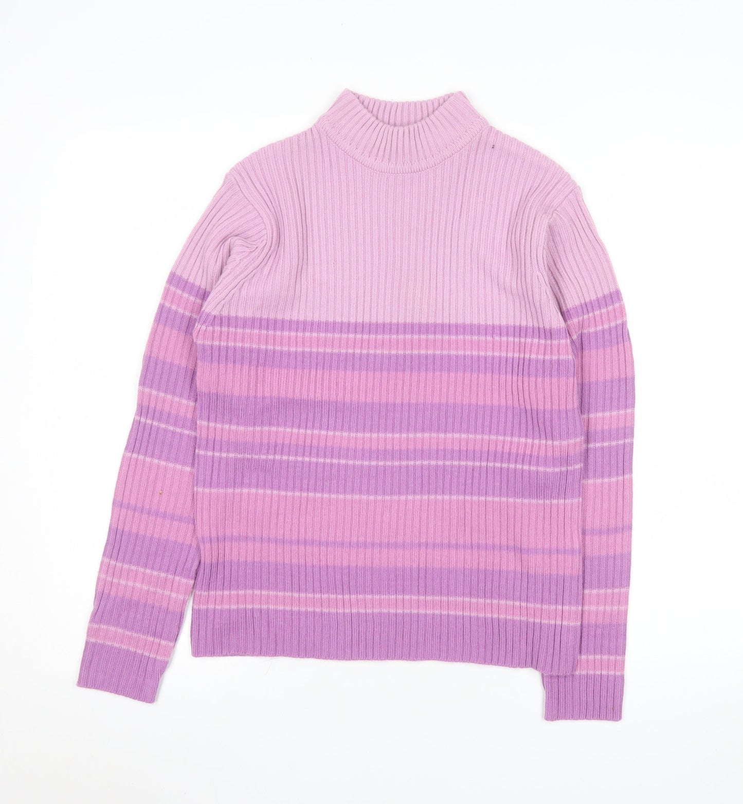 Womens UK Size M Bonmarché Pink Pullover Jumper