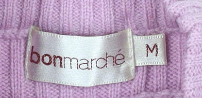 Womens UK Size M Bonmarché Pink Pullover Jumper