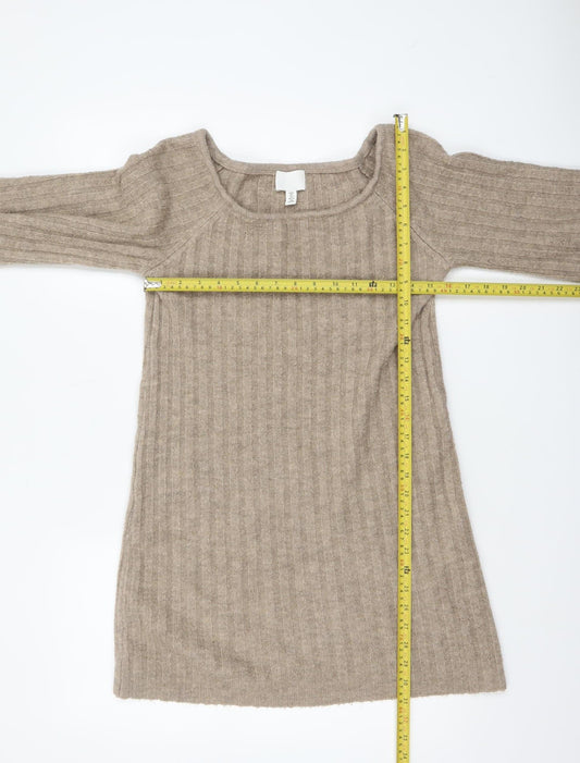 Womens UK Size S H&M Beige Pullover Jumper