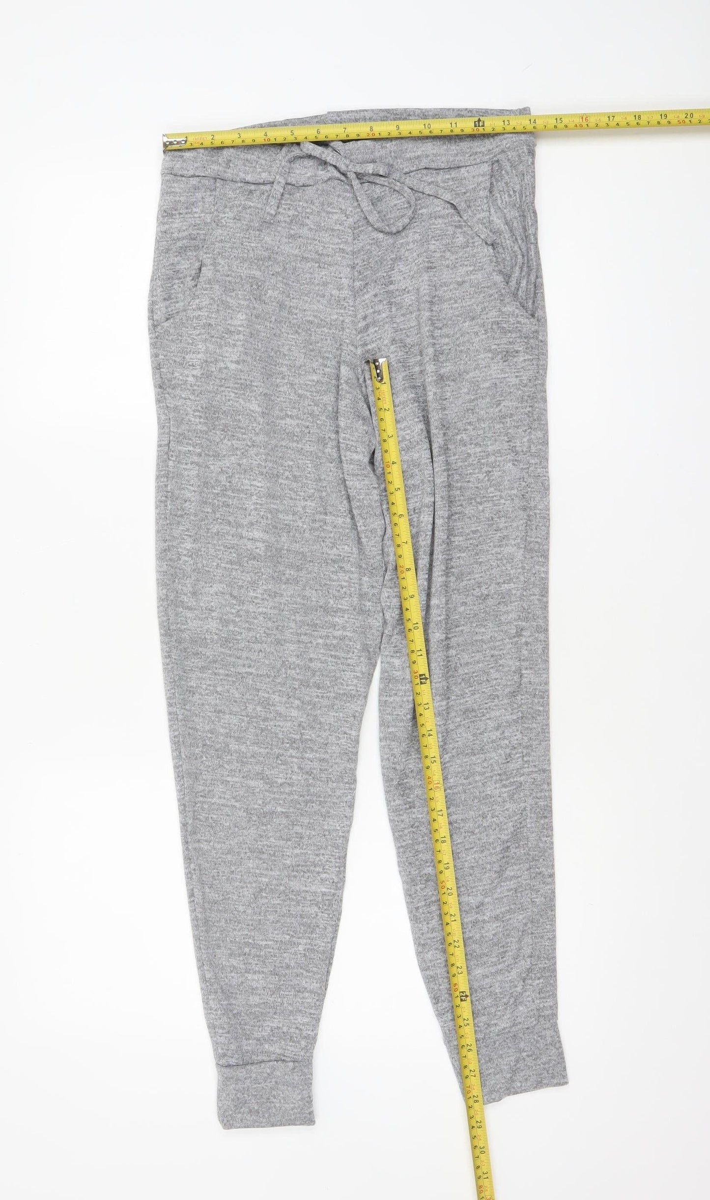 Womens UK Size M Misspap Regular Fit Jogger Grey Trousers
