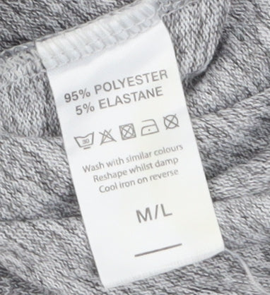 Womens UK Size M Misspap Regular Fit Jogger Grey Trousers