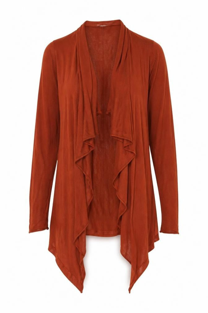 Womens UK Size 8 H&M Brown Cardigan Jumper