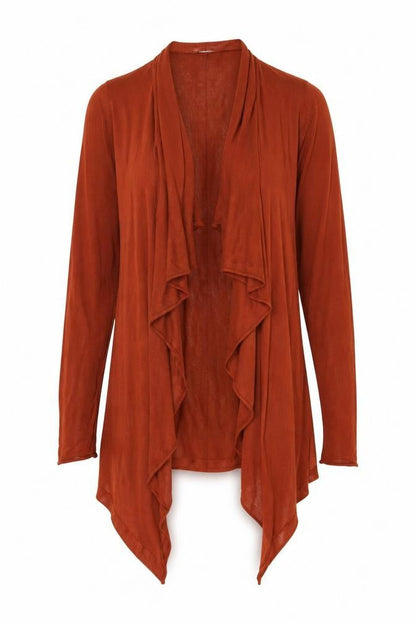 Womens UK Size 8 H&M Brown Cardigan Jumper