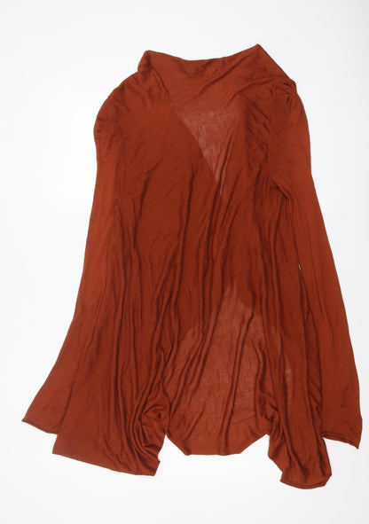 Womens UK Size 8 H&M Brown Cardigan Jumper