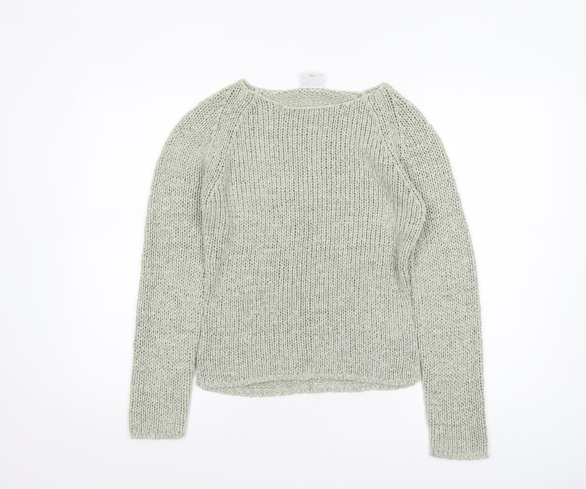 Womens UK Size 8 NEXT Beige Pullover Jumper