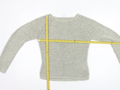 Womens UK Size 8 NEXT Beige Pullover Jumper