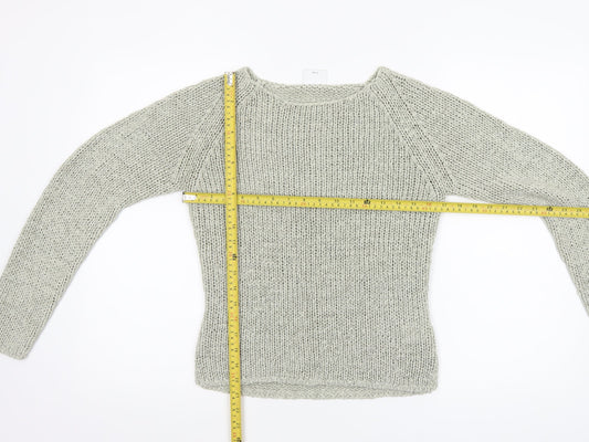 Womens UK Size 8 NEXT Beige Pullover Jumper