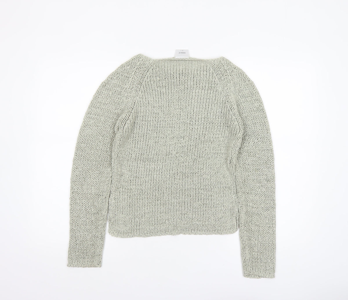 Womens UK Size 8 NEXT Beige Pullover Jumper