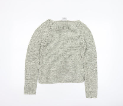 Womens UK Size 8 NEXT Beige Pullover Jumper