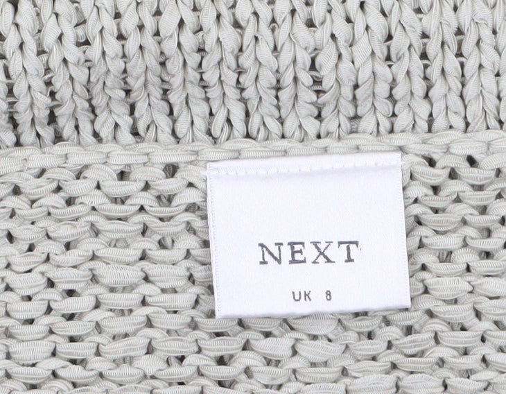 Womens UK Size 8 NEXT Beige Pullover Jumper