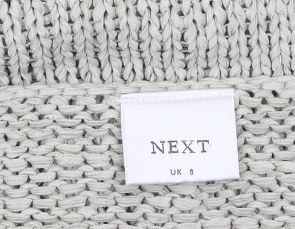 Womens UK Size 8 NEXT Beige Pullover Jumper
