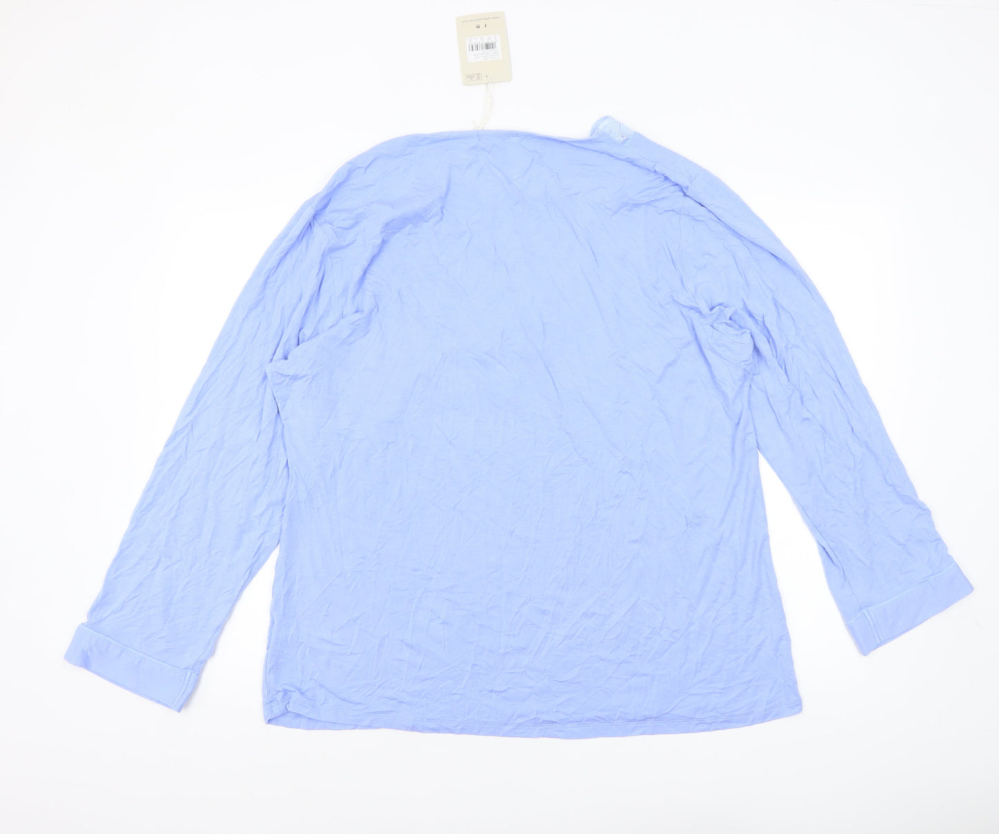 Womens UK Size 24 Nora Rose Blue Tunic Blouse