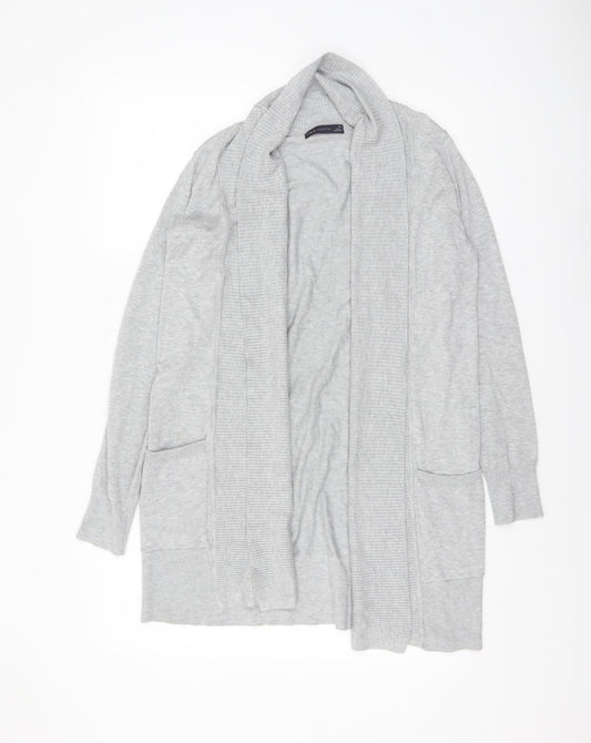 Womens UK Size XS Marks and Spencer Grey Cardigan Jumper