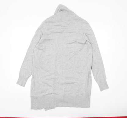 Womens UK Size XS Marks and Spencer Grey Cardigan Jumper
