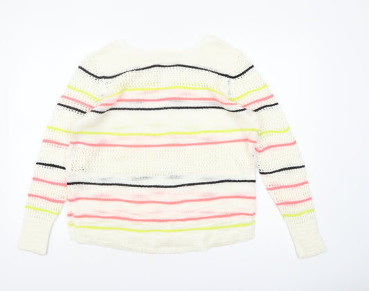 Womens UK Size M NEXT Multicoloured Pullover Jumper