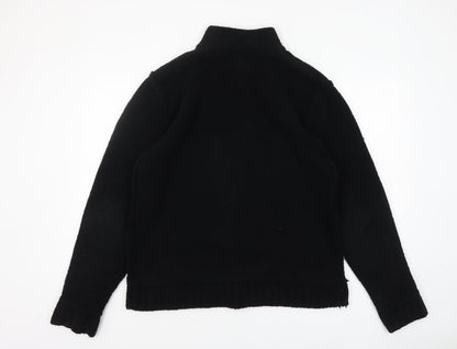 Mens UK Size L Urban Spirit Black Basic Jacket