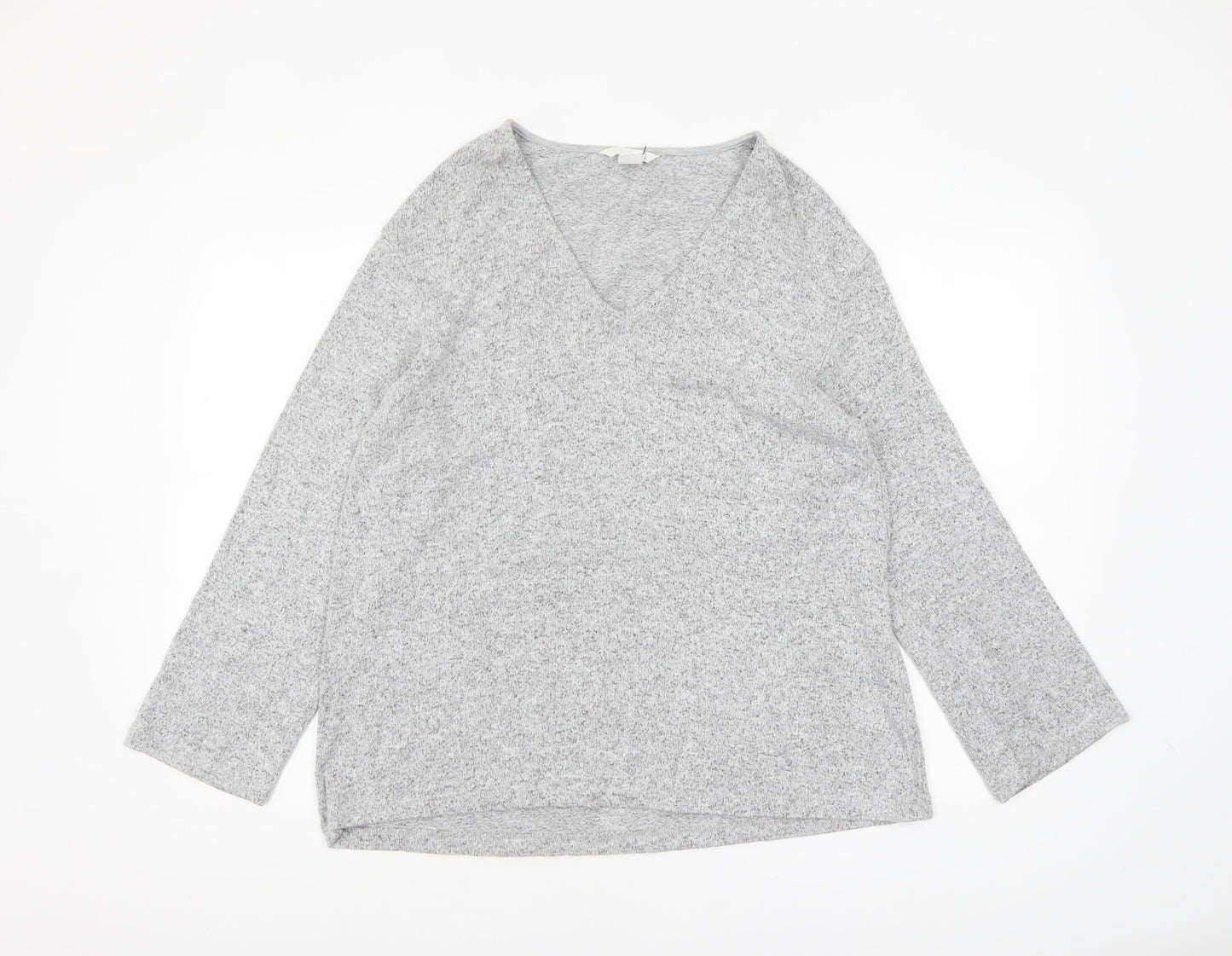 Womens UK Size 12 H&M Grey Pullover Jumper