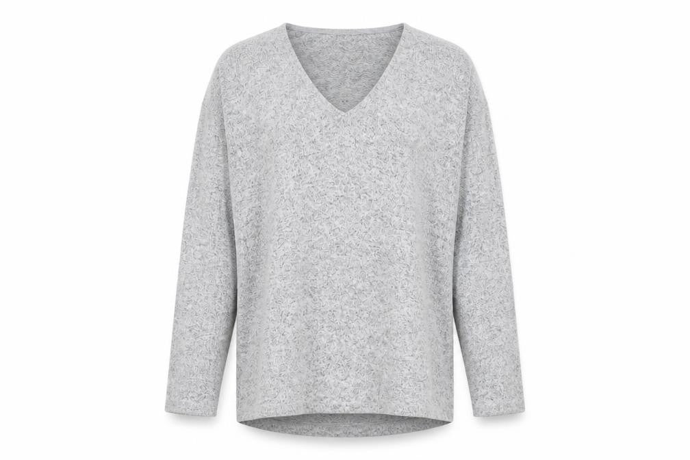 Womens UK Size 12 H&M Grey Pullover Jumper