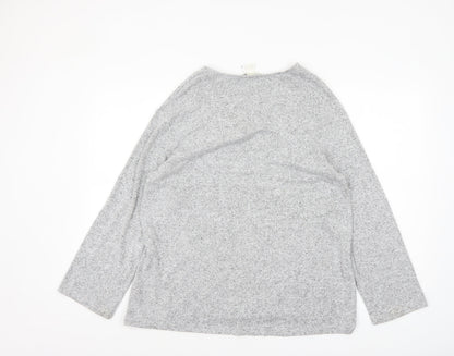 Womens UK Size 12 H&M Grey Pullover Jumper