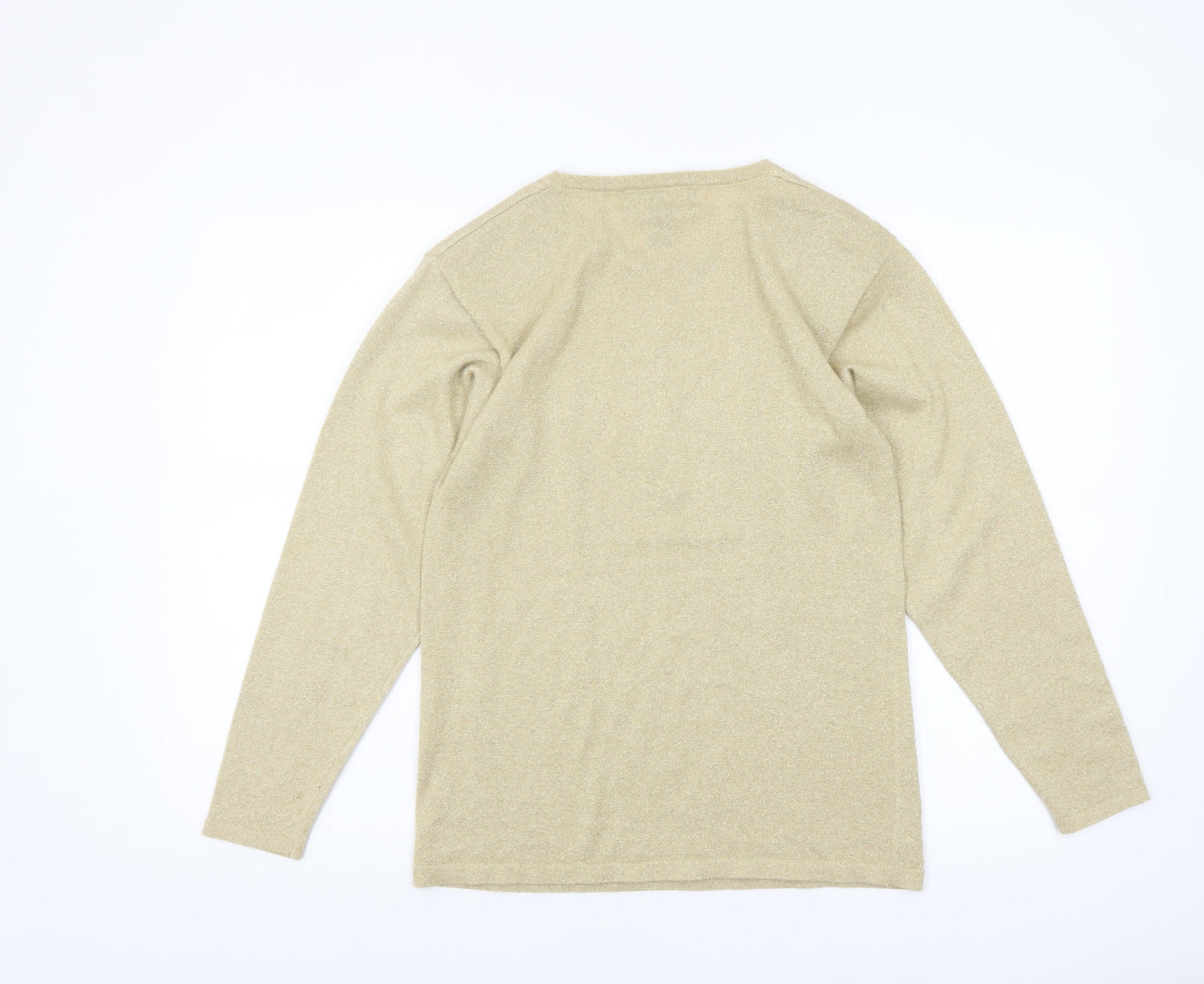 Womens UK Size S LISA originals Beige Pullover Jumper