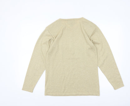 Womens UK Size S LISA originals Beige Pullover Jumper