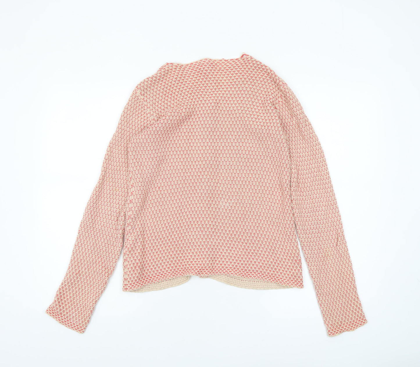 Womens UK Size 2XS Version Originale Beige Cardigan Jumper