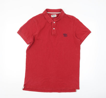 Mens UK Size L Hilfiger Denim Cotton Polo Shirt