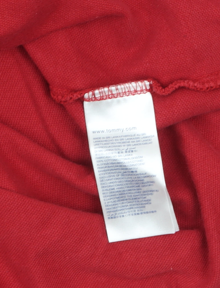 Mens UK Size L Hilfiger Denim Cotton Polo Shirt