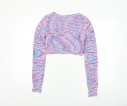 Womens UK Size XS Motel Multicoloured Pullover Jumper