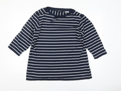 Womens UK Size 18 Regatta Blue Basic T-Shirt