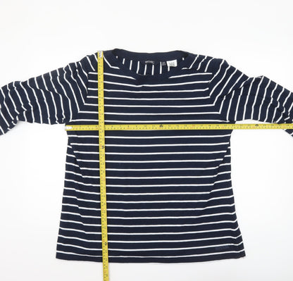 Womens UK Size 18 Regatta Blue Basic T-Shirt