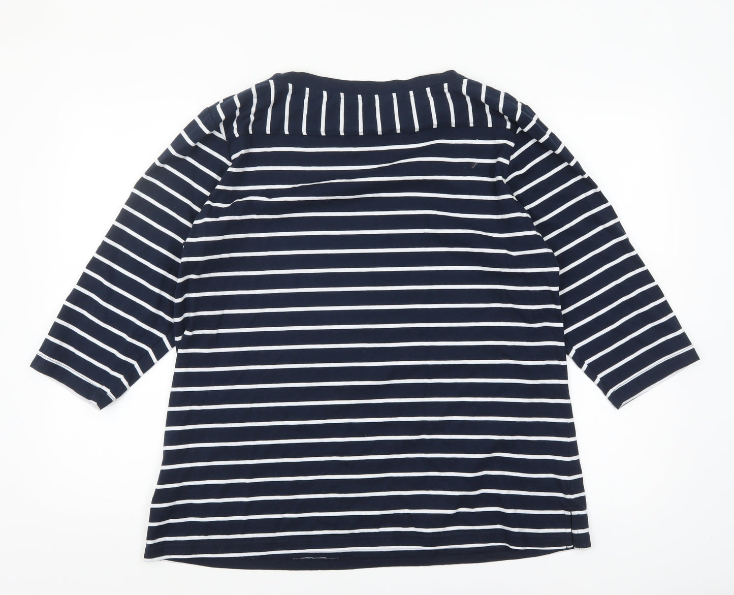 Womens UK Size 18 Regatta Blue Basic T-Shirt