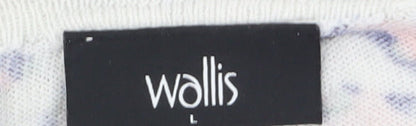 Womens UK Size L Wallis Multicoloured Pullover Jumper