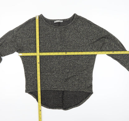 Womens UK Size 8 Atmosphere Grey Pullover Jumper