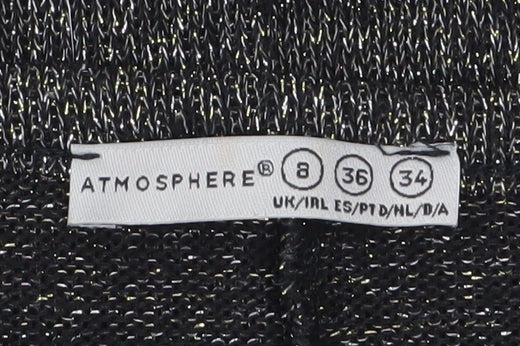 Womens UK Size 8 Atmosphere Grey Pullover Jumper