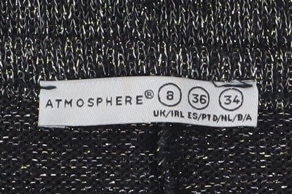 Womens UK Size 8 Atmosphere Grey Pullover Jumper