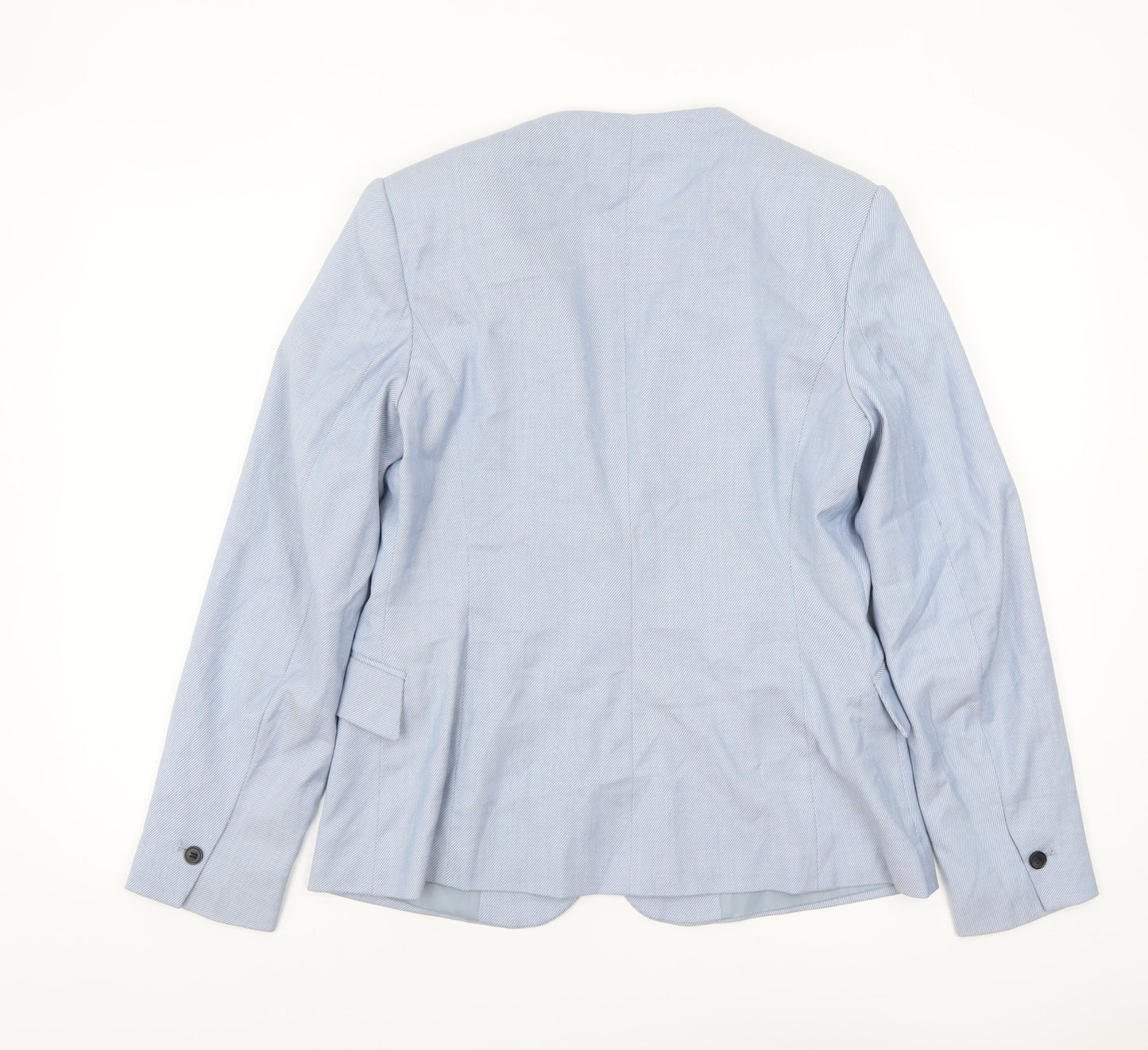 Womens UK Size 12 Zara Regular Blue Blazer