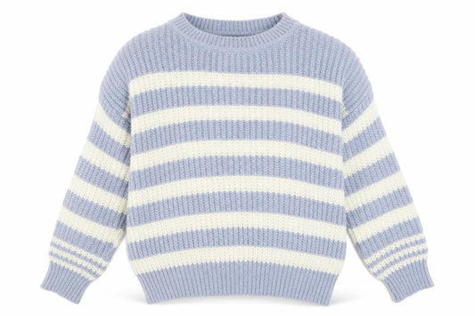 Womens UK Size 16/18 Nutmeg Blue Pullover Jumper