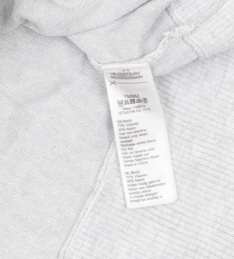 Womens UK Size M Monsoon Grey Pullover Jumper