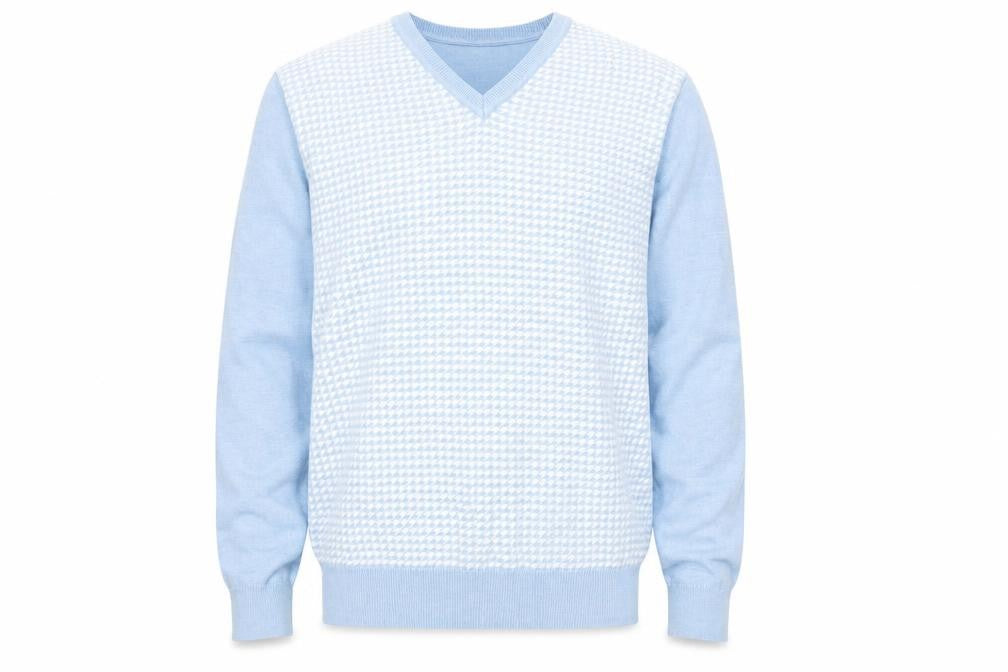 Mens UK Size M Adolfo Dominguez Blue Pullover Jumper