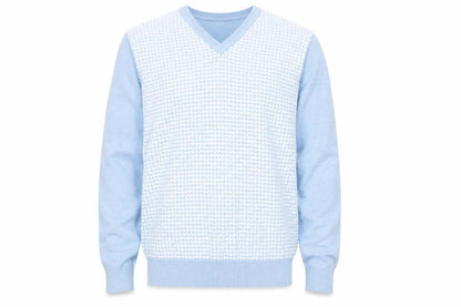 Mens UK Size M Adolfo Dominguez Blue Pullover Jumper