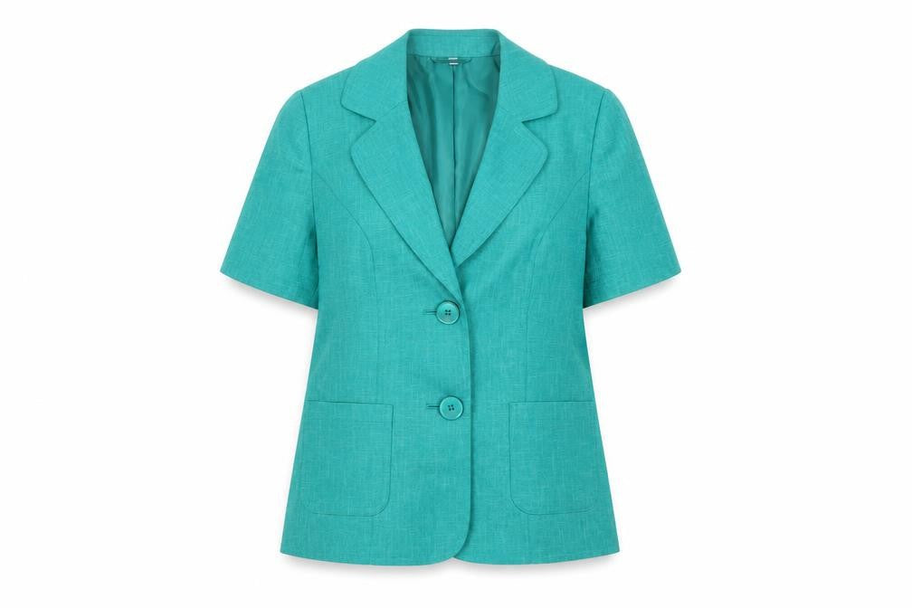 Womens UK Size 12 EWM Regular Green Blazer