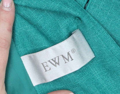 Womens UK Size 12 EWM Regular Green Blazer