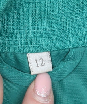 Womens UK Size 12 EWM Regular Green Blazer