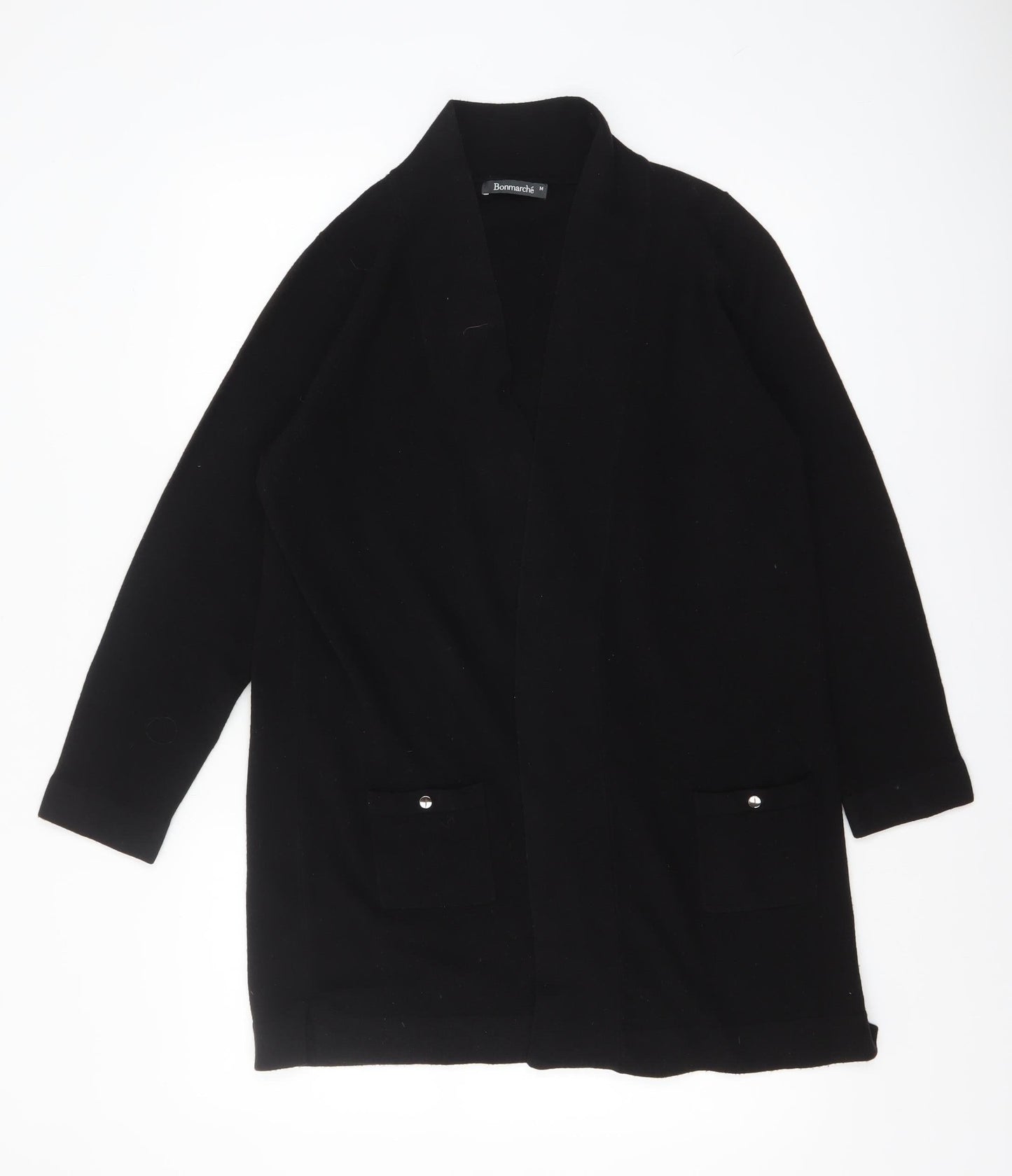 Womens UK Size M Bonmarché Black Cardigan Jumper