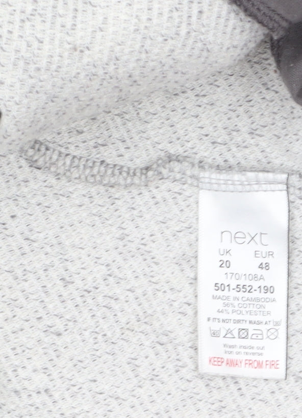 Womens UK Size 20 NEXT Grey Basic Jacket
