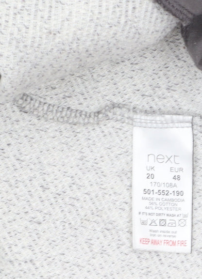 Womens UK Size 20 NEXT Grey Basic Jacket