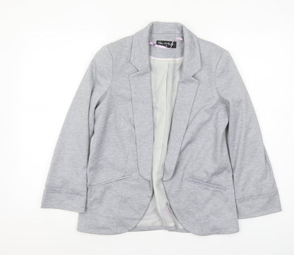 Womens UK Size 10 Miss Selfridge Regular Grey Blazer